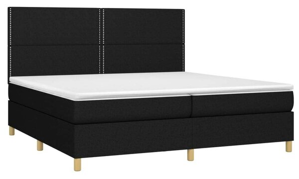VidaXL LED-es Ágy - Rugós - 200x200 cm
