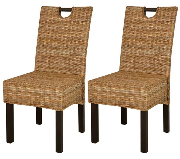 Kubu Rattan Étkezőszék - Mangófa - 2 db