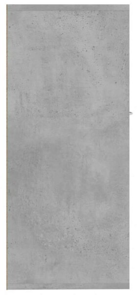 Modern Tálalószekrény - Betonszürke - 88x30x70 cm