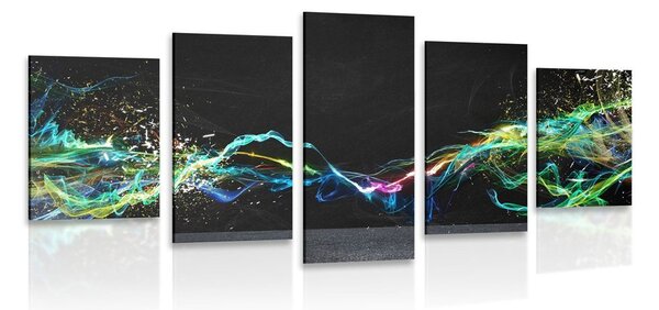 5 részes kép modern absztrakció