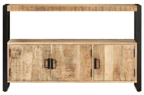 VidaXL Mangófa Szekrény - Ipari Stílus - 120x30x75 cm
