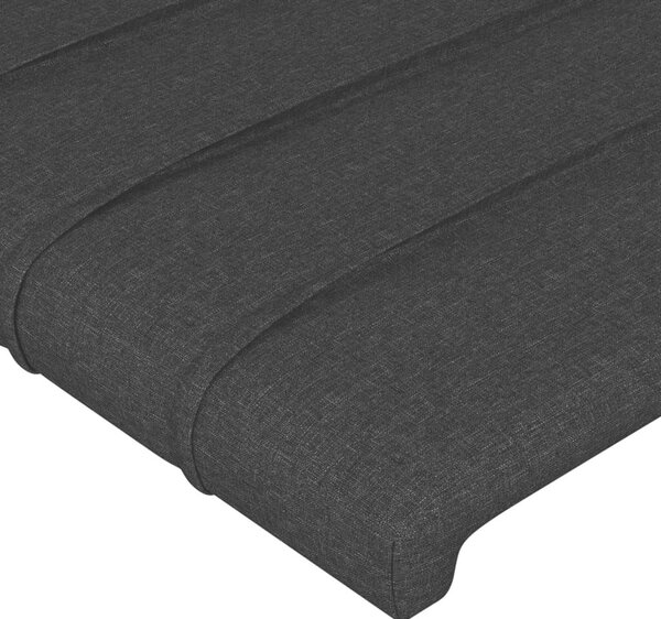 VidaXL LED-es Fejtámla - Fekete Szövet - 200x128 cm