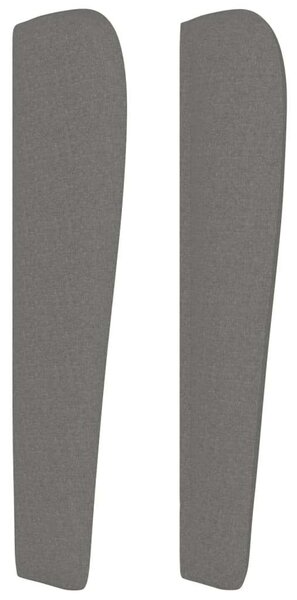 VidaXL Fejtámla - Szövet - Szárnyakkal - 203cm