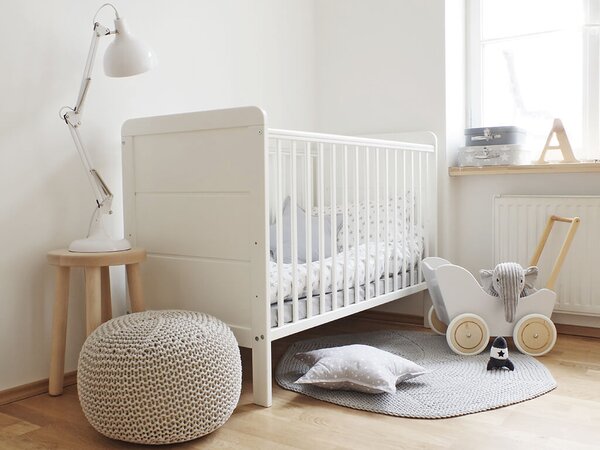 MODERN Cot kiságy 120x60 Tároló fiók: Tároló fiók nélkül
