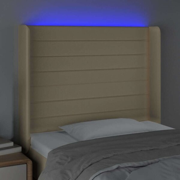 LED-es Fejtámla - Krémszínű - 83x128cm