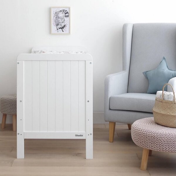 COUNTRY Cot kiságy 120x60 Tároló fiók: Tároló fiókkal