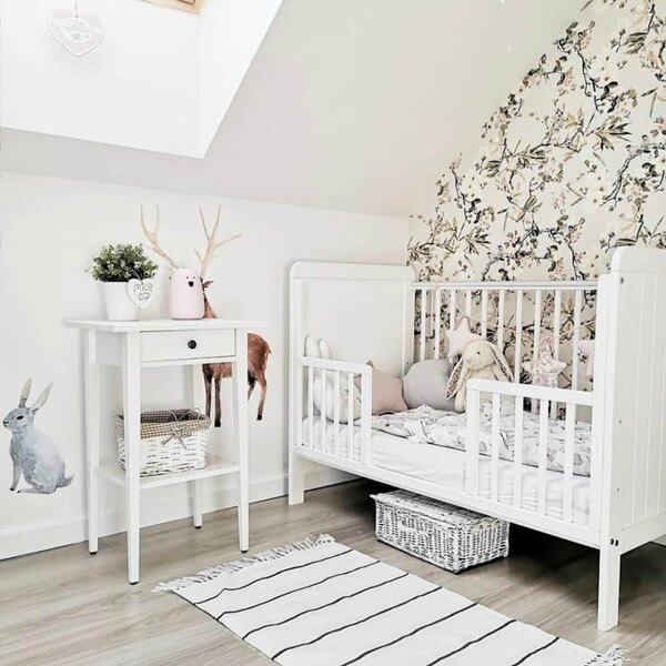 COUNTRY Cot kiságy 120x60 Tároló fiók: Tároló fiókkal