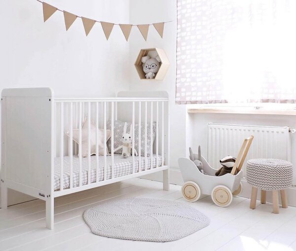 COUNTRY Cot kiságy 120x60 Tároló fiók: Tároló fiókkal
