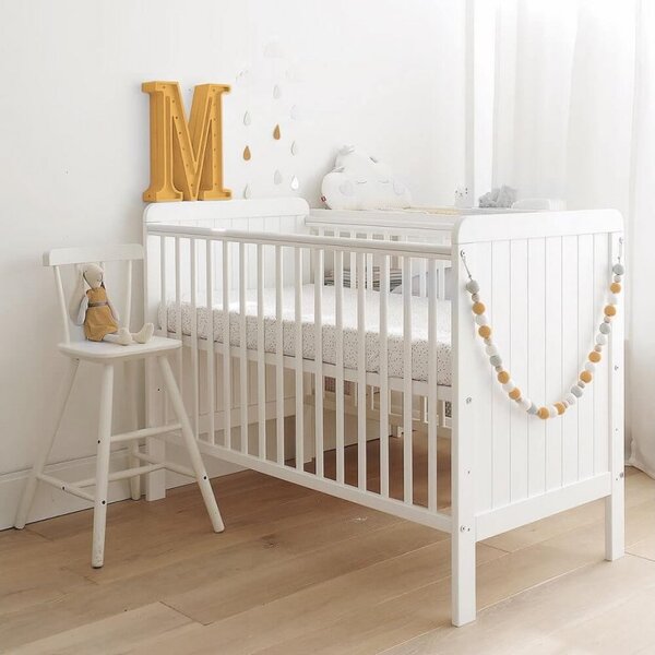 COUNTRY Cot kiságy 120x60 Tároló fiók: Tároló fiókkal