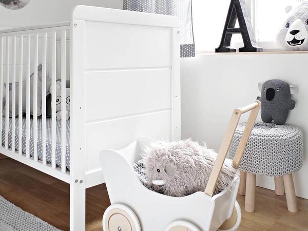 MODERN Cot kiságy 120x60 Tároló fiók: Tároló fiók nélkül