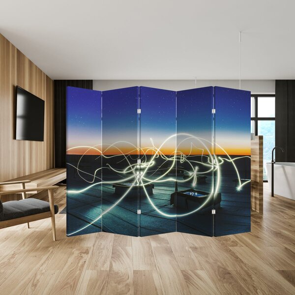 Paraván - Kilátás az égre a tetőről (210x170 cm)