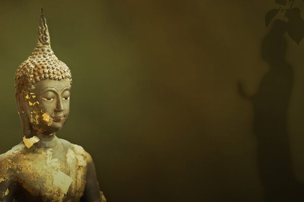 Kép Buddha és annak tükröződése