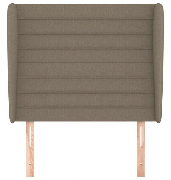 VidaXL Szövet Fejtámla Szárnyakkal - 103x23x118/128cm