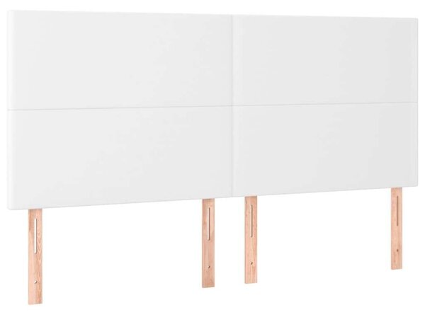VidaXL LED-es Fejtámla - Fehér Műbőr - 160cm