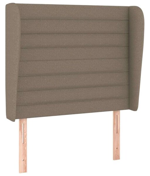 VidaXL Szövet Fejtámla Szárnyakkal - 103x23x118/128cm
