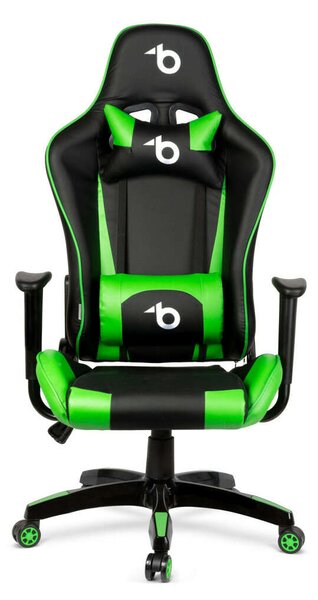 Delight Bemada BMD1106GR Gamer szék Black/Green BMD1106GR