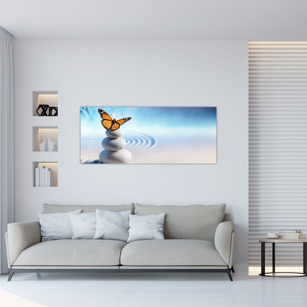 Kép - Zen kert (120x50 cm)