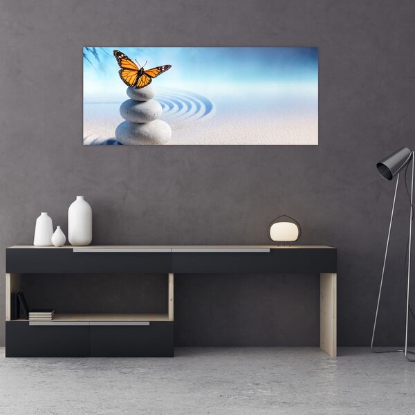 Kép - Zen kert (120x50 cm)