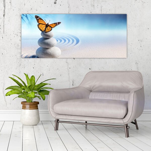 Kép - Zen kert (120x50 cm)