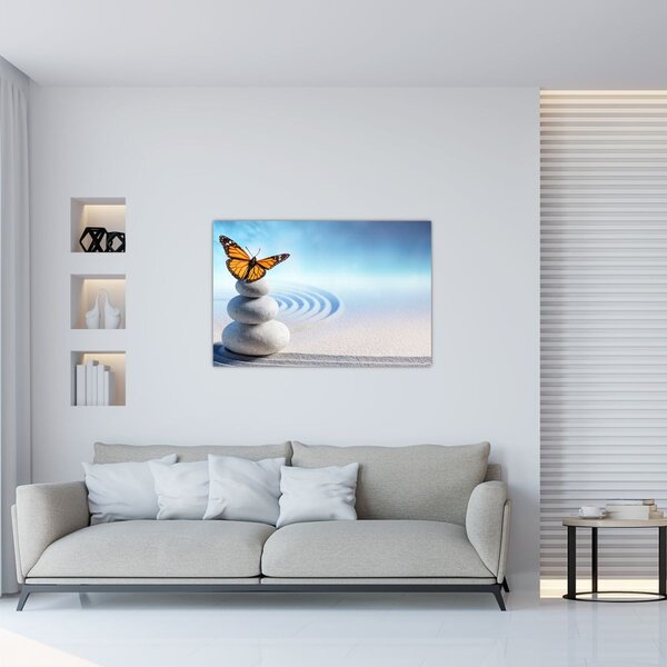 Kép - Zen kert (90x60 cm)
