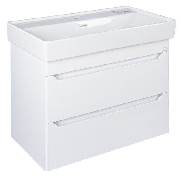 TMP SHARP 60 fali fürdőszobabútor - CeraStyle SHARP - 37100 mosdóval - 60 x 48 cm
