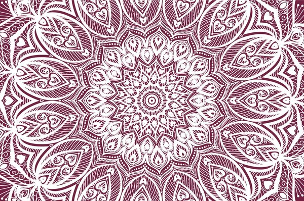 Tapéta Harmónia mandala rózsaszín alapon