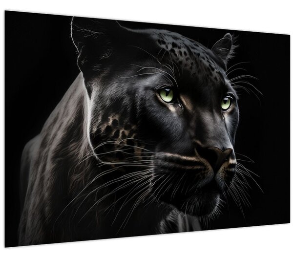 Kép - Fekete Párduc (90x60 cm)