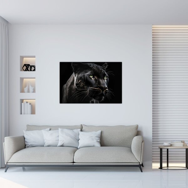 Kép - Fekete Párduc (90x60 cm)