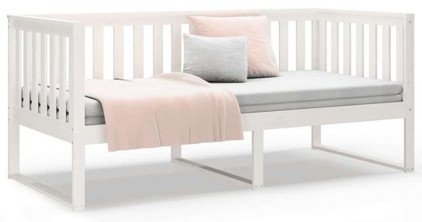 VidaXL fehér tömör fenyőfa kanapéágy 100 x 200 cm