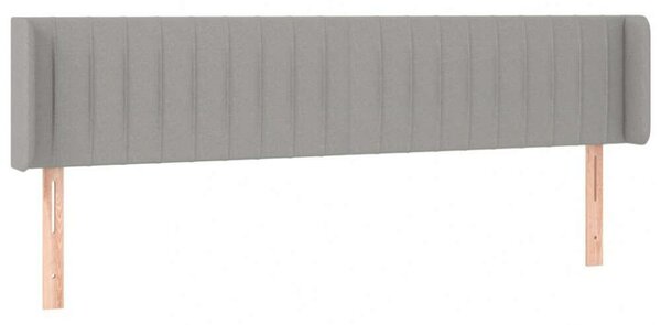 VidaXL Szövet Fejtámla - Szárnyas - 203cm