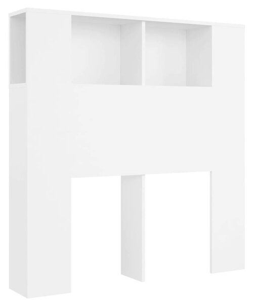 VidaXL fehér áthidaló szekrény 100 x 18,5 x 104,5 cm
