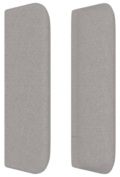VidaXL Szövet Fejtámla - Szárnyas - 203cm