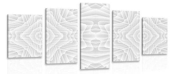 5 részes kép kaleidoszkópos minta