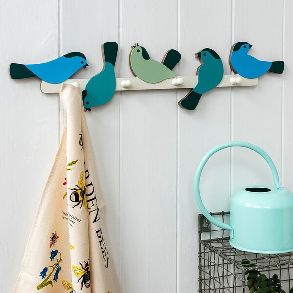 Kék fali fogas Garden Bird – Rex London