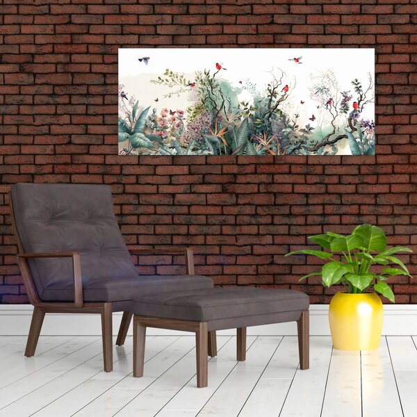 Kép - Természetes táj, akvárium (120x50 cm)