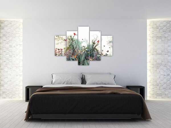 Kép - Természetes táj, akvárium (150x105 cm)