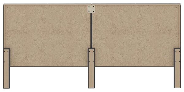 VidaXL sötétszürke szövet fejvég 200 x 200 cm