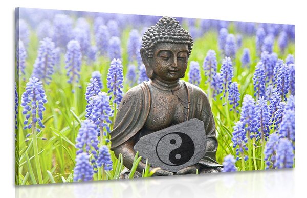 Kép Buddha jing jang szimbólummal