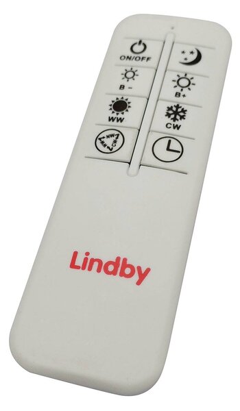 Lindby LED mennyezeti lámpa Emisua, fekete, CCT, fényerőszabályzóval, dimmelhető, Fekete, Nappali / Étkező, Alumínium, Modern