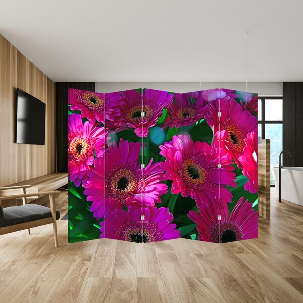 Paraván - virágok (210x170 cm)