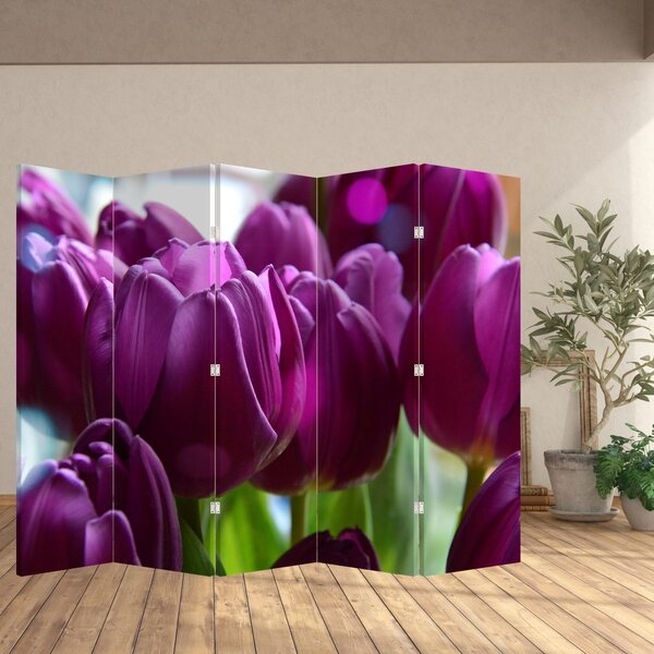 Paraván - Tulipán (210x170 cm)