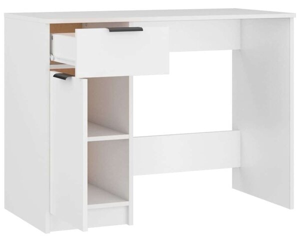 VidaXL Fehér Íróasztal - 100x50x75 cm