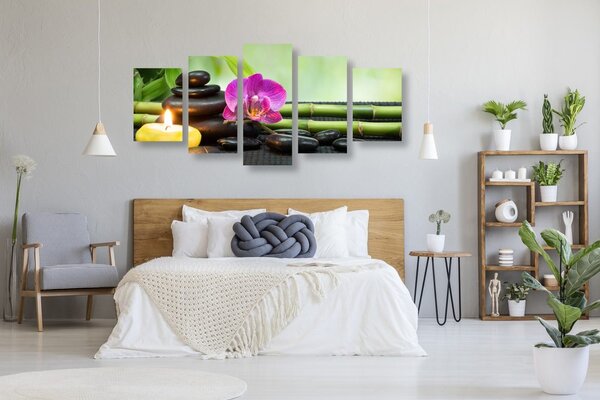 5-részes kép Feng Shui