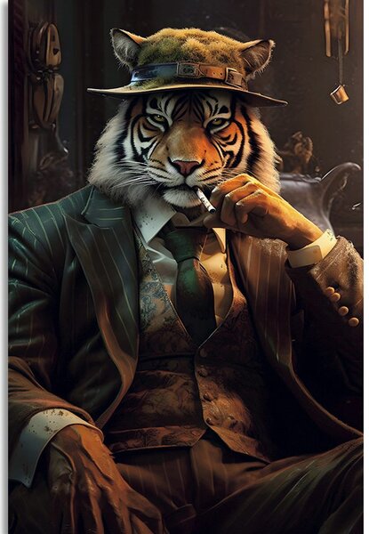 Kép állat gengszter tigris