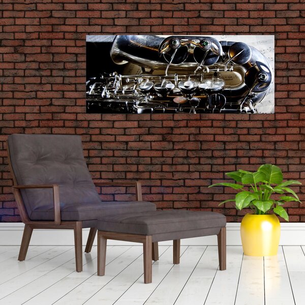 Kép - Szaxofon (120x50 cm)