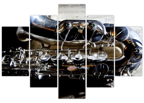 Kép - Szaxofon (150x105 cm)