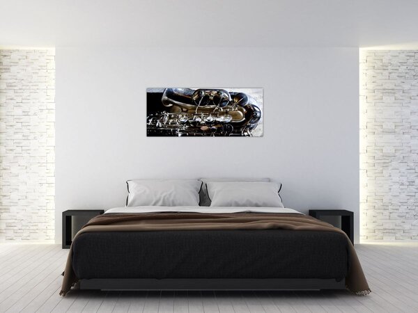 Kép - Szaxofon (120x50 cm)