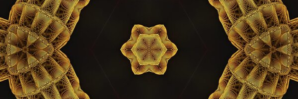 Kép érdekes arany Mandala