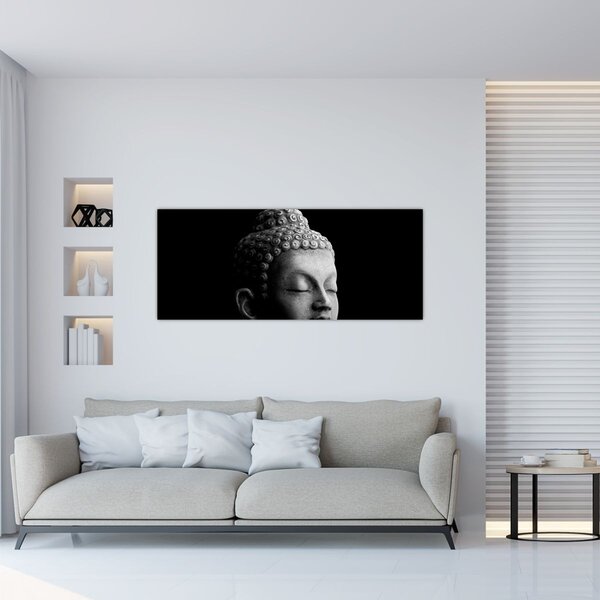 Kép - Buddha, portré (120x50 cm)