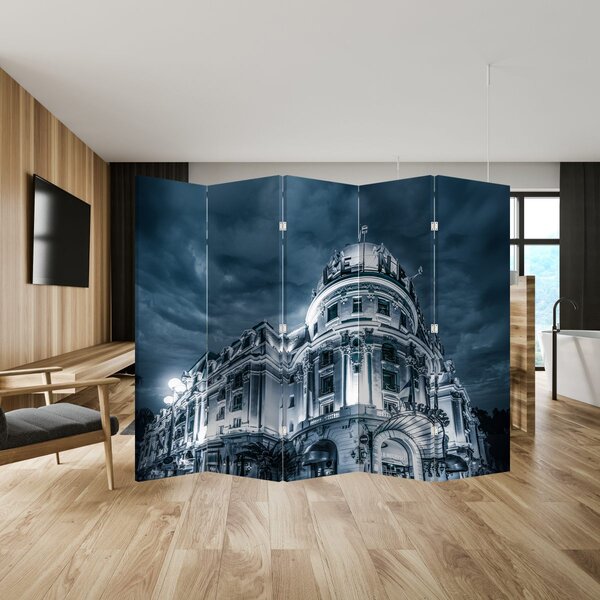 Paraván - Építészet a sötétben (210x170 cm)
